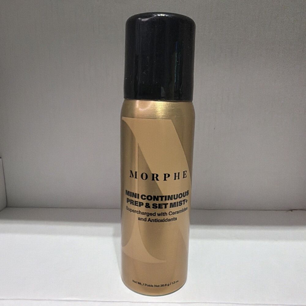 Morphe Mini Continuous Prep & Set Mist 36.8g/1.3oz. Travel Size